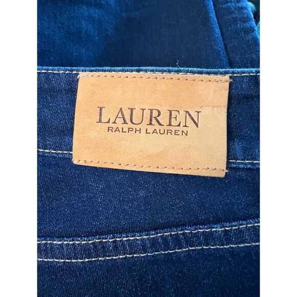 LAUREN RALPH LAUREN DARK WASH JEANS SIZE 8 - Picture 4 of 4